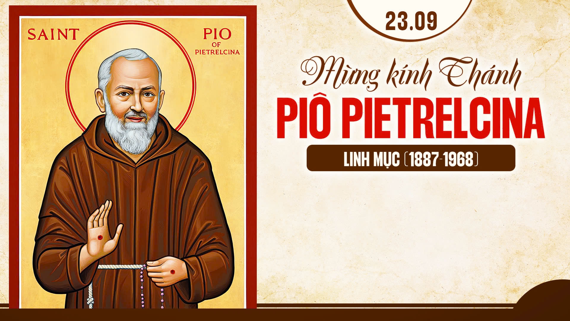 Suy Niệm Lời Chúa | Thứ Tư Sau Chúa Nhật Tuần XXV Mùa Thường Niên - THÁNH PIÔ THÀNH PIETRENCINA, linh mục. Lễ nhớ | Lc 9,1-6 | Phút Cầu Nguyện